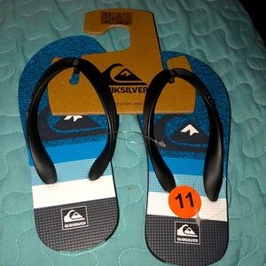 Quicksilver FlipFlops size 11 kids